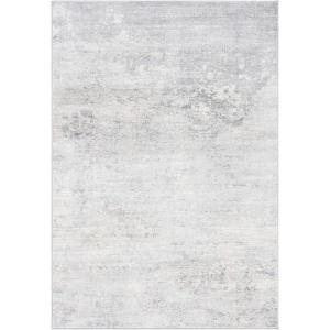 SAFAVIEH Brentwood Collection Area Rug – 9′ x 12′, Grey & Ivory, Modern Abstract Design, Non-Shedding & Easy Care, Ideal for High Traffic Areas in Living Room, Bedroom (BNT822H)(Ivory/Grey)