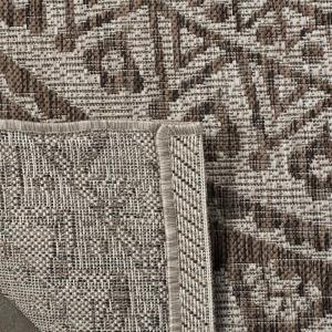 SAFAVIEH Courtyard Collection 8′ x 10′ Beige/Brown CY8734 Indoor-Outdoor Patio Backyard Mudroom Area-Rug(Light Beige/Light Brown)