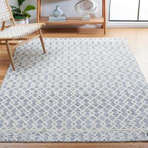 SAFAVIEH Washable Rug Easy Care Collection – 5′ x 8′, Grey & Ivory, Easy to Clean, Ideal for Living Room, Bedroom, Dining Space (ECR111F)(Grey/Ivory)