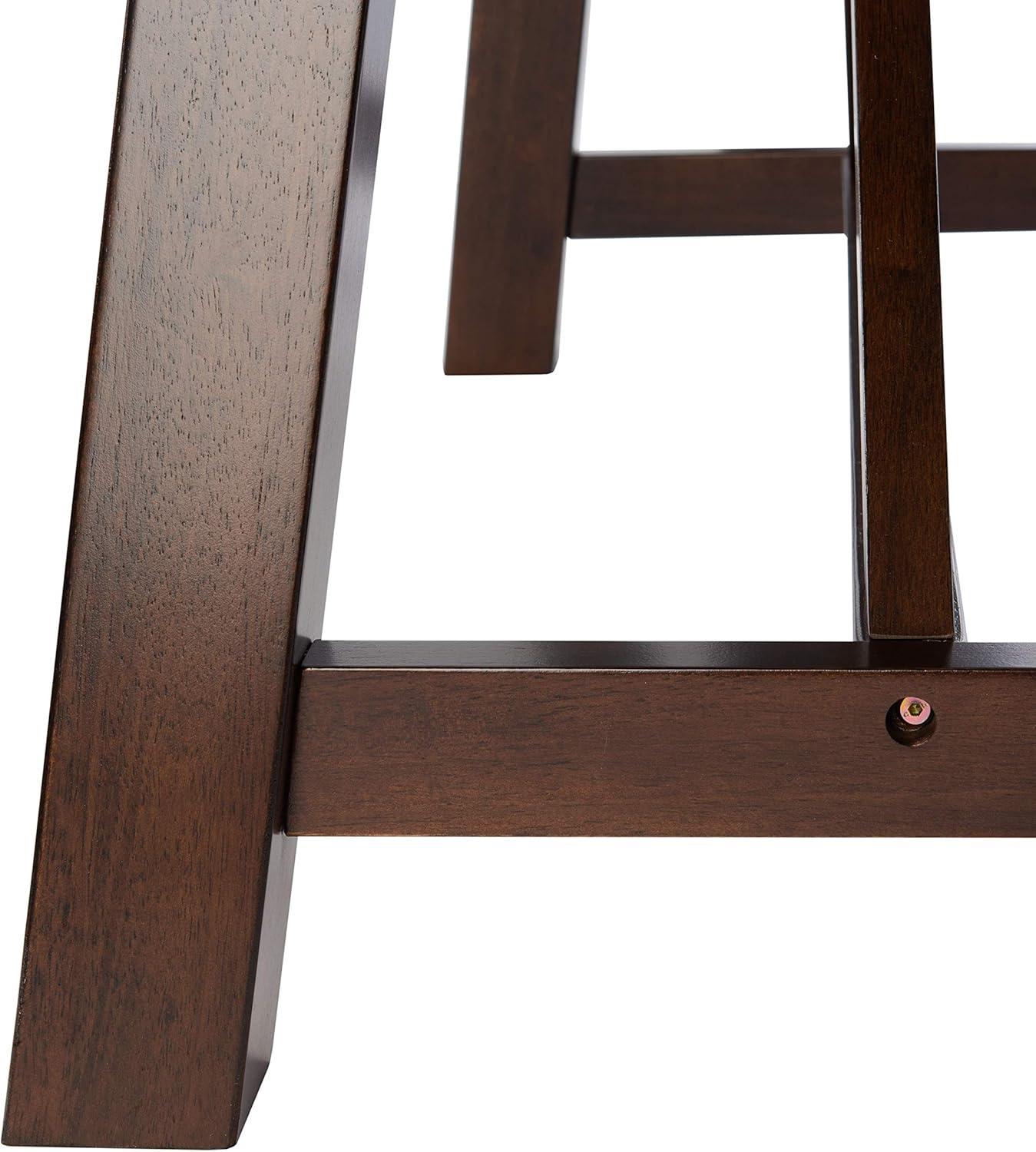 image:imageSAFAVIEH Home Collection Ainslee Brown Rectangle Dining Table