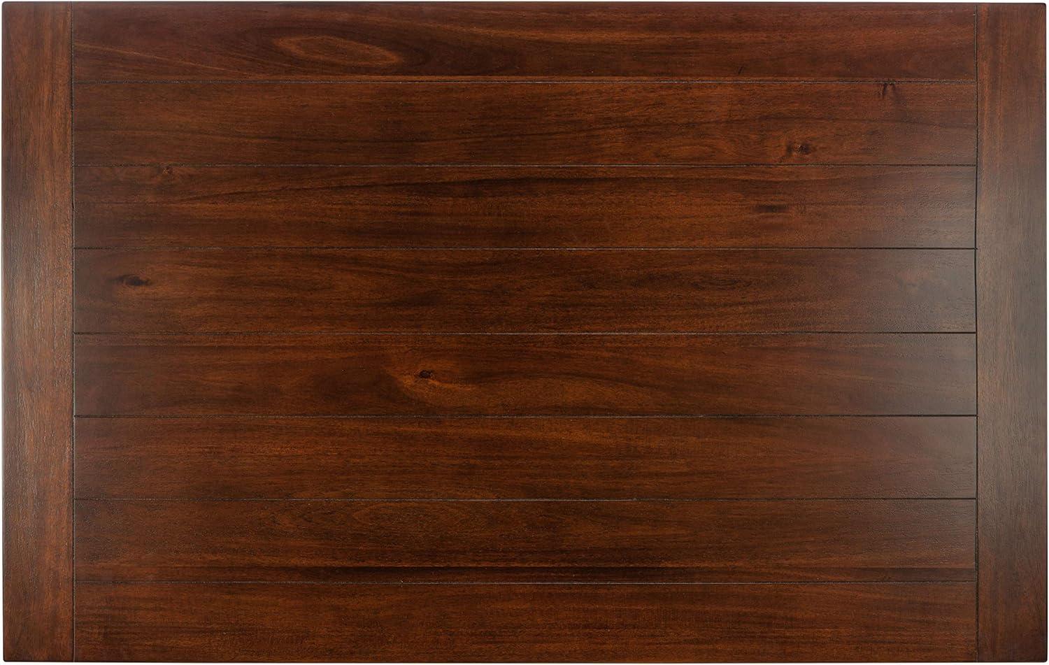 image:imageSAFAVIEH Home Collection Ainslee Brown Rectangle Dining Table