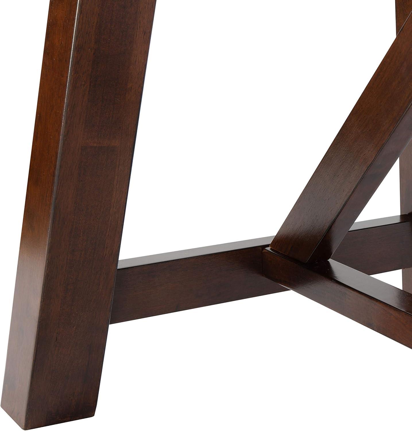 image:imageSAFAVIEH Home Collection Ainslee Brown Rectangle Dining Table