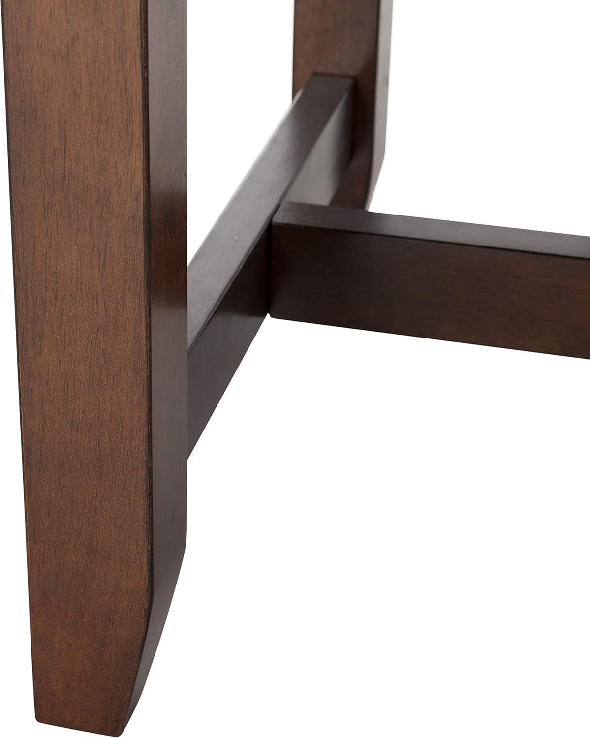 image:imageSAFAVIEH Home Everest White Washed Wood 3Piece Storage Shelves Pub Set WhiteWashedMahogany