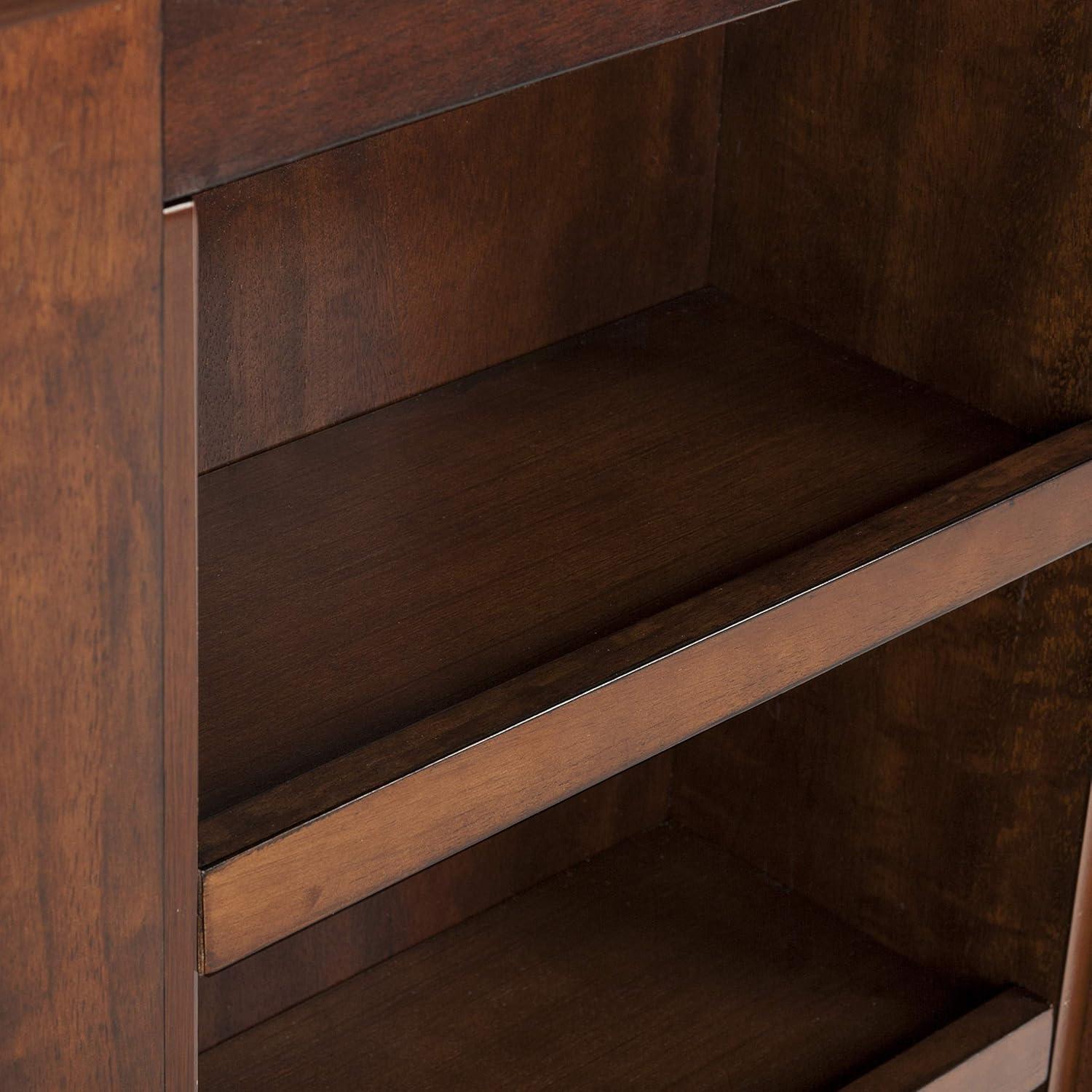 image:imageSAFAVIEH Home Everest White Washed Wood 3Piece Storage Shelves Pub Set WhiteWashedMahogany