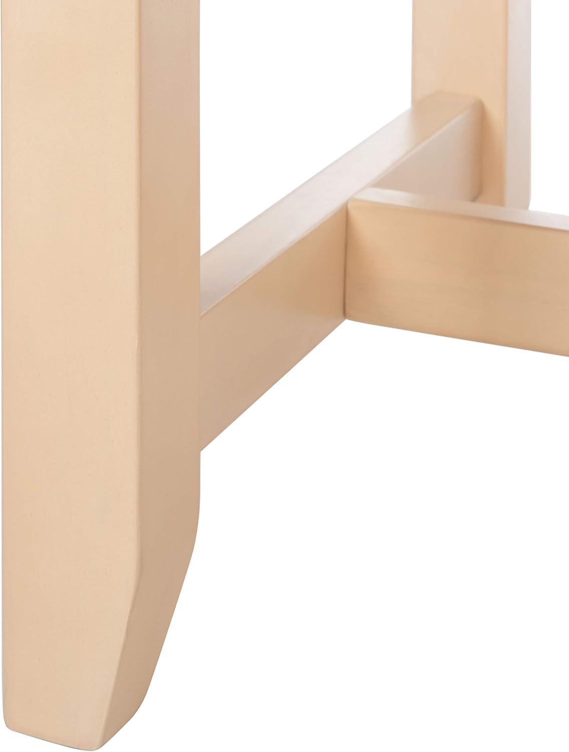 image:imageSAFAVIEH Home Everest White Washed Wood 3Piece Storage Shelves Pub Set WhiteWashedWhite Washed