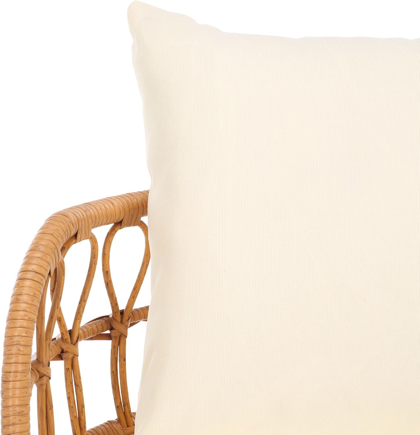 image:imageSAFAVIEH Outdoor Collection Colby NaturalBeige 3Piece Patio Set