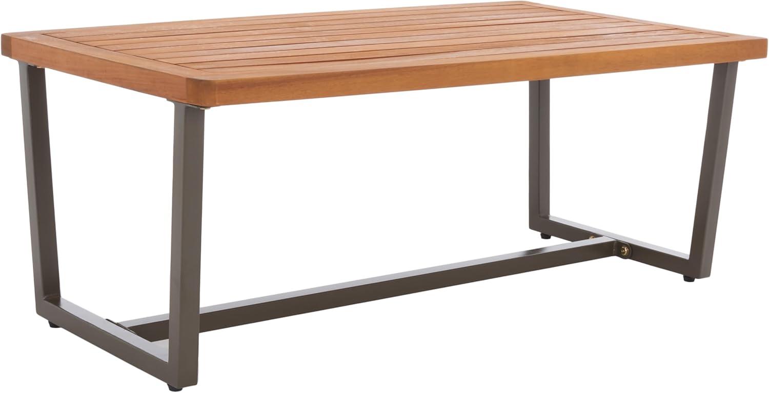 image:imageSAFAVIEH Outdoor Collection Randolph GreyGrey 4Piece Conversation Patio SetGreyLight Grey