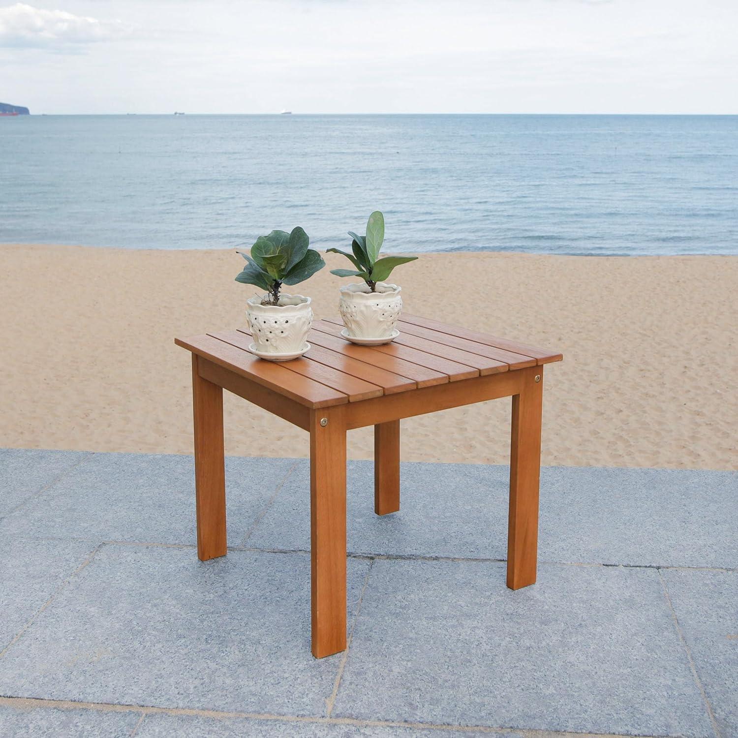 image:imageSAFAVIEH Outdoor Collection Randor Natural Side Table