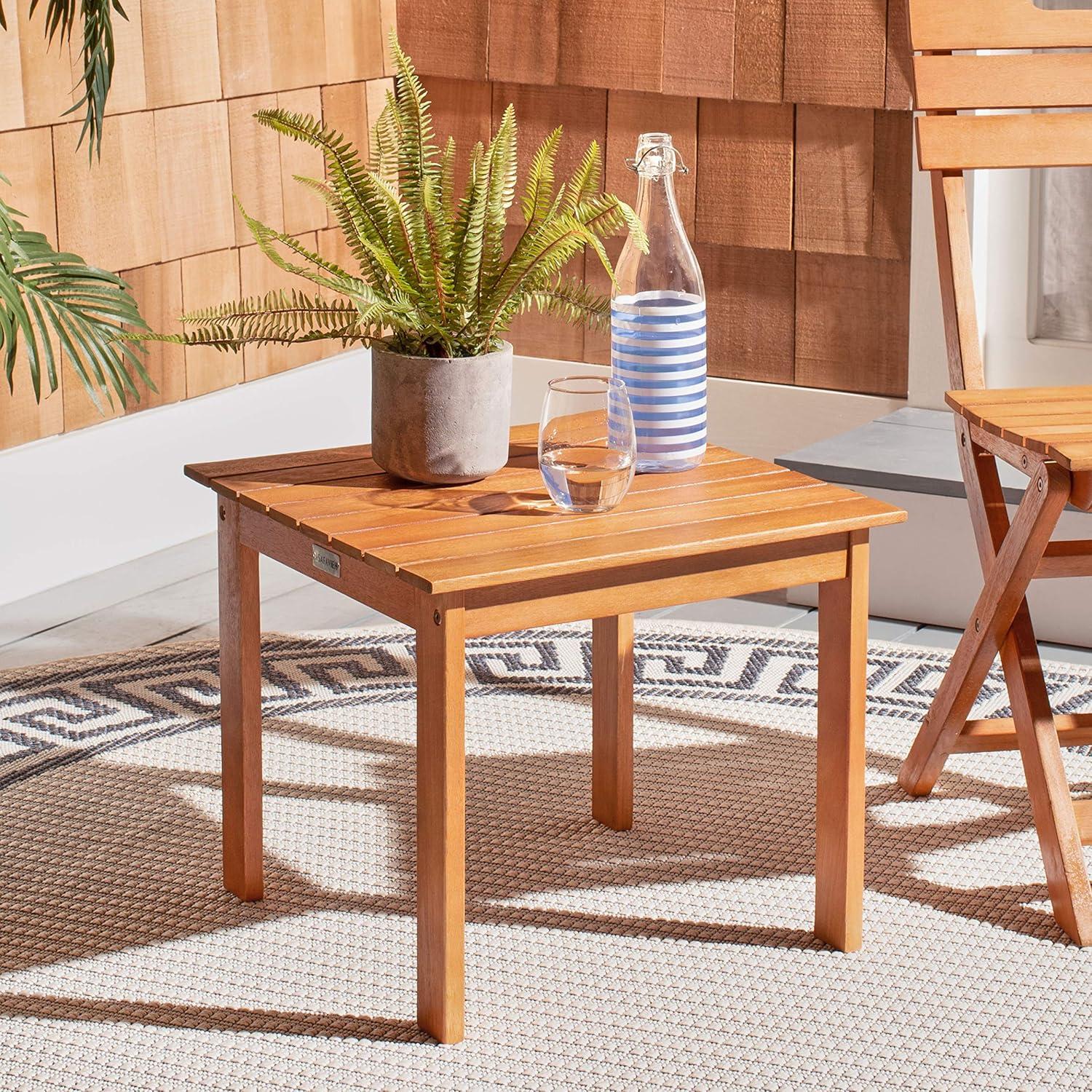 image:imageSAFAVIEH Outdoor Collection Randor Natural Side Table