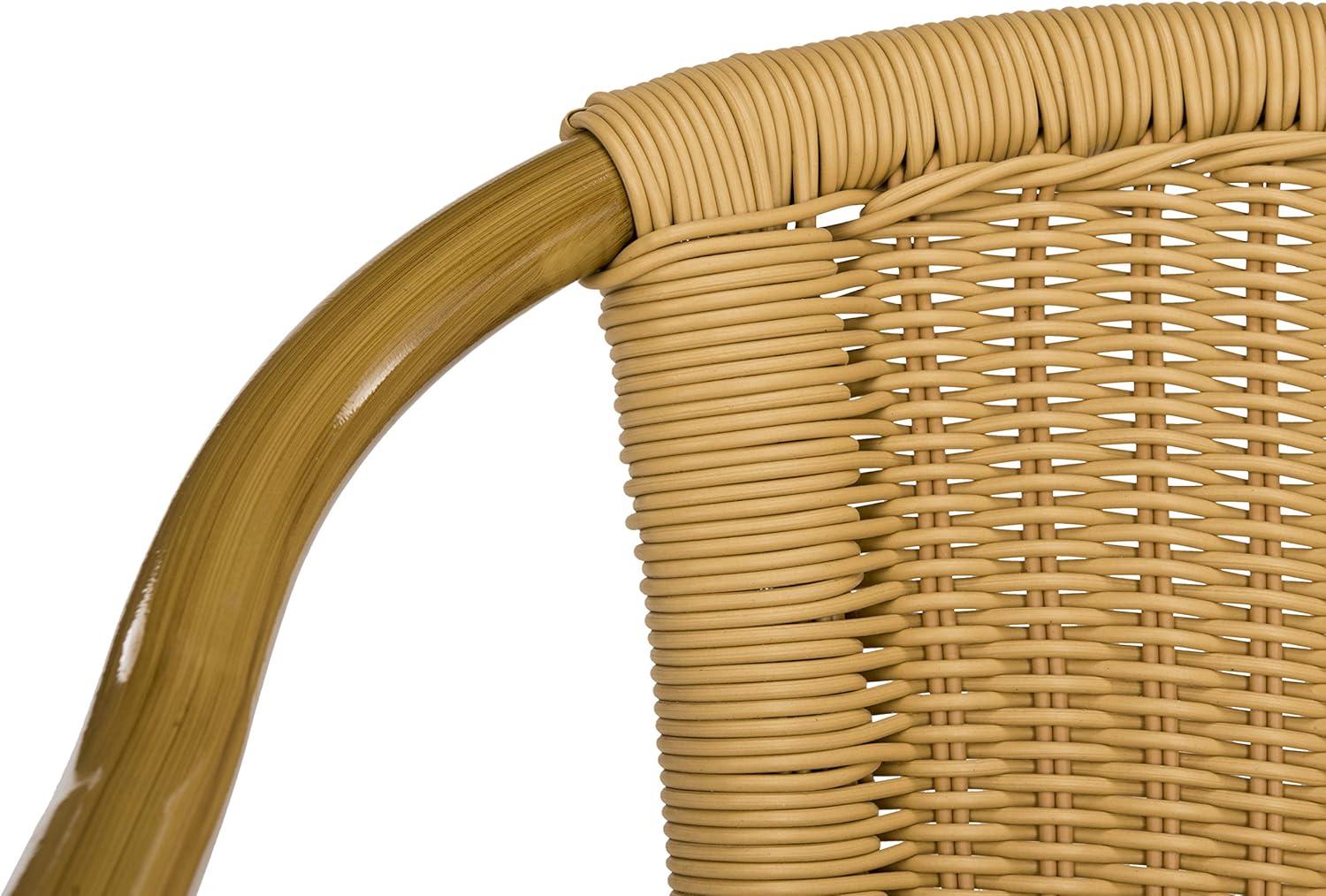 image:imageSAFAVIEH Outdoor Living Collection Dagny Wicker Arm ChairsNatural