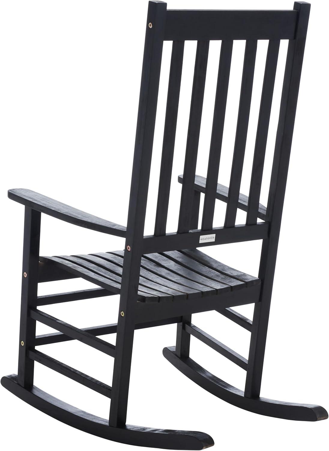 image:imageSAFAVIEH Outdoor Living Collection Shasta Rocking ChairBlack