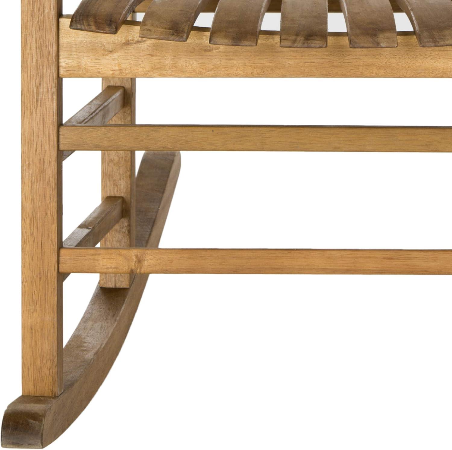 image:imageSAFAVIEH Outdoor Living Collection Shasta Rocking ChairTeak