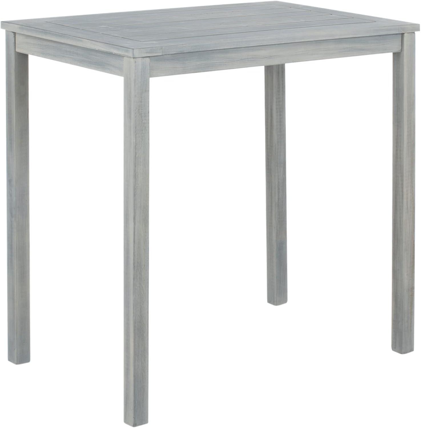image:imageSAFAVIEH PAT6762A Outdoor Collection Ronson 5Piece Dining SetAsh GreyBeige