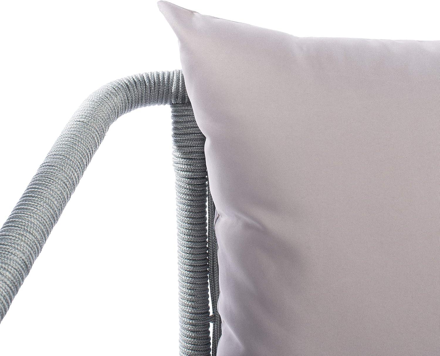image:imageSAFAVIEH PAT7049A Collection Raldin Rope NaturalLight Grey Grey