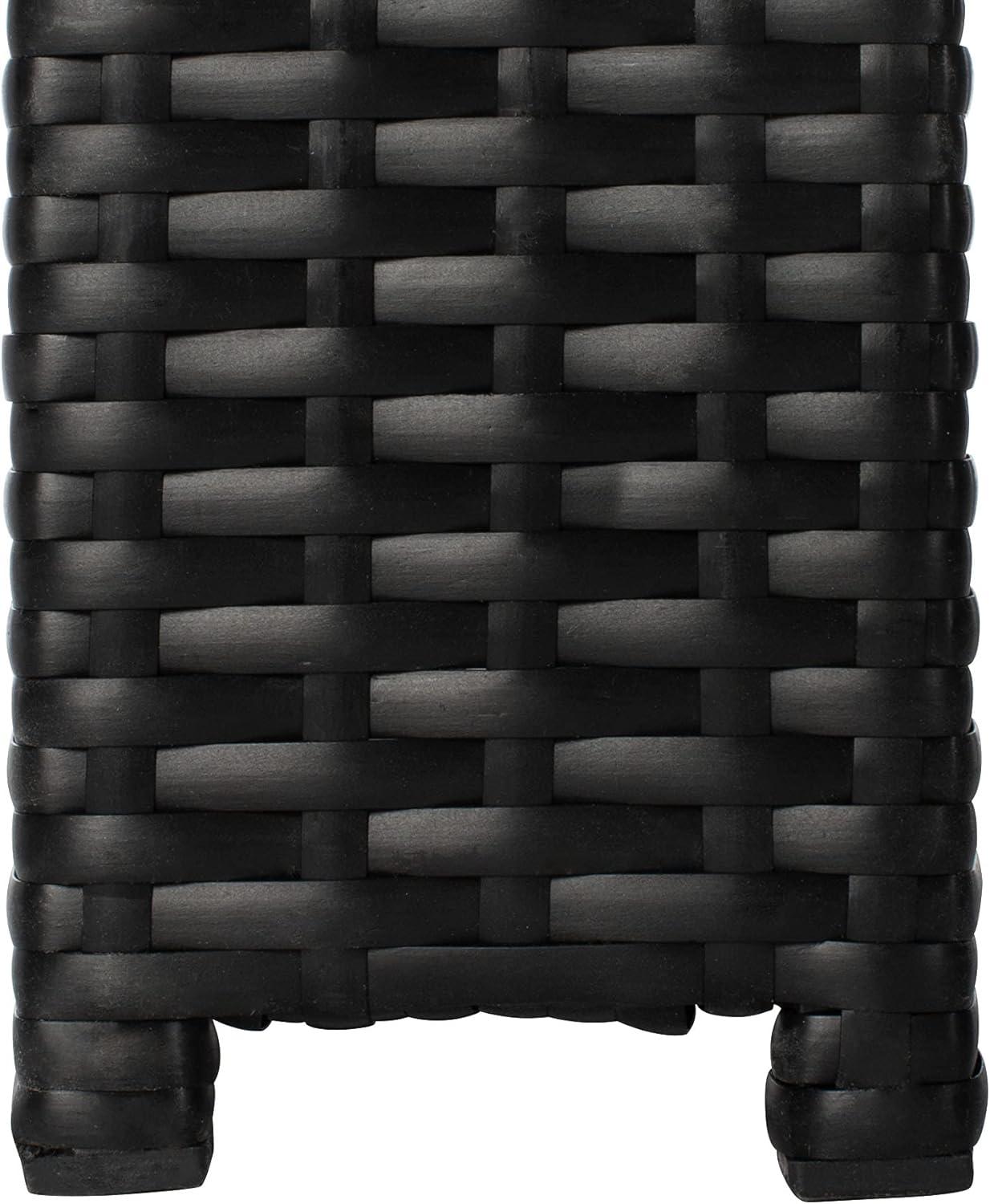 image:imageSAFAVIEH PAT7502A Outdoor Collection Horus Black and Beige Cushions 7Piece Dining SetBlackBeige