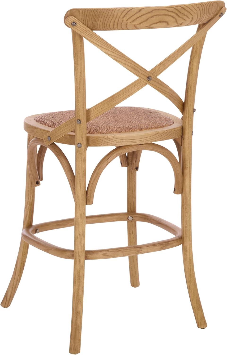 image:imageSafavieh American Homes Collection Franklin Counter Stool Antique WhiteOak