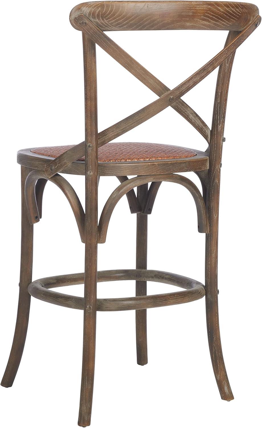 image:imageSafavieh American Homes Collection Franklin Counter Stool Antique WhiteWeatheredGrey