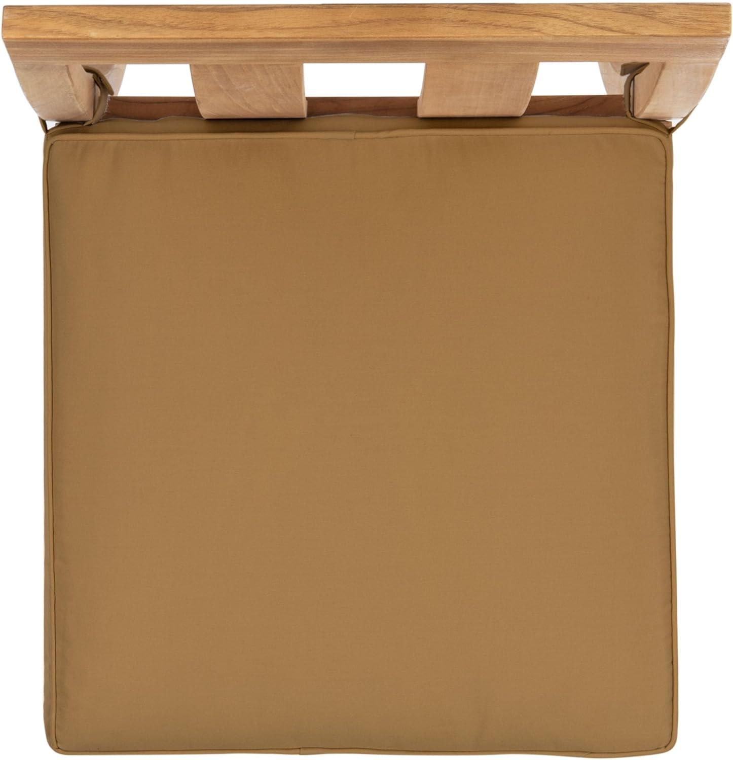 image:imageSafavieh Couture Patio Montford Natural Teak Dining Chair Set of 2NaturalBrown