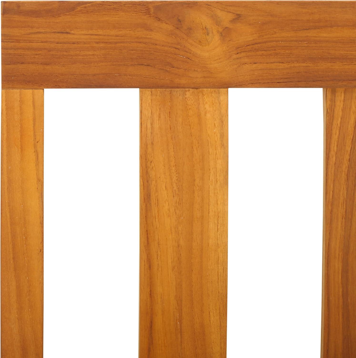 image:imageSafavieh Couture Patio Montford Natural Teak Dining Chair Set of 2NaturalBrown