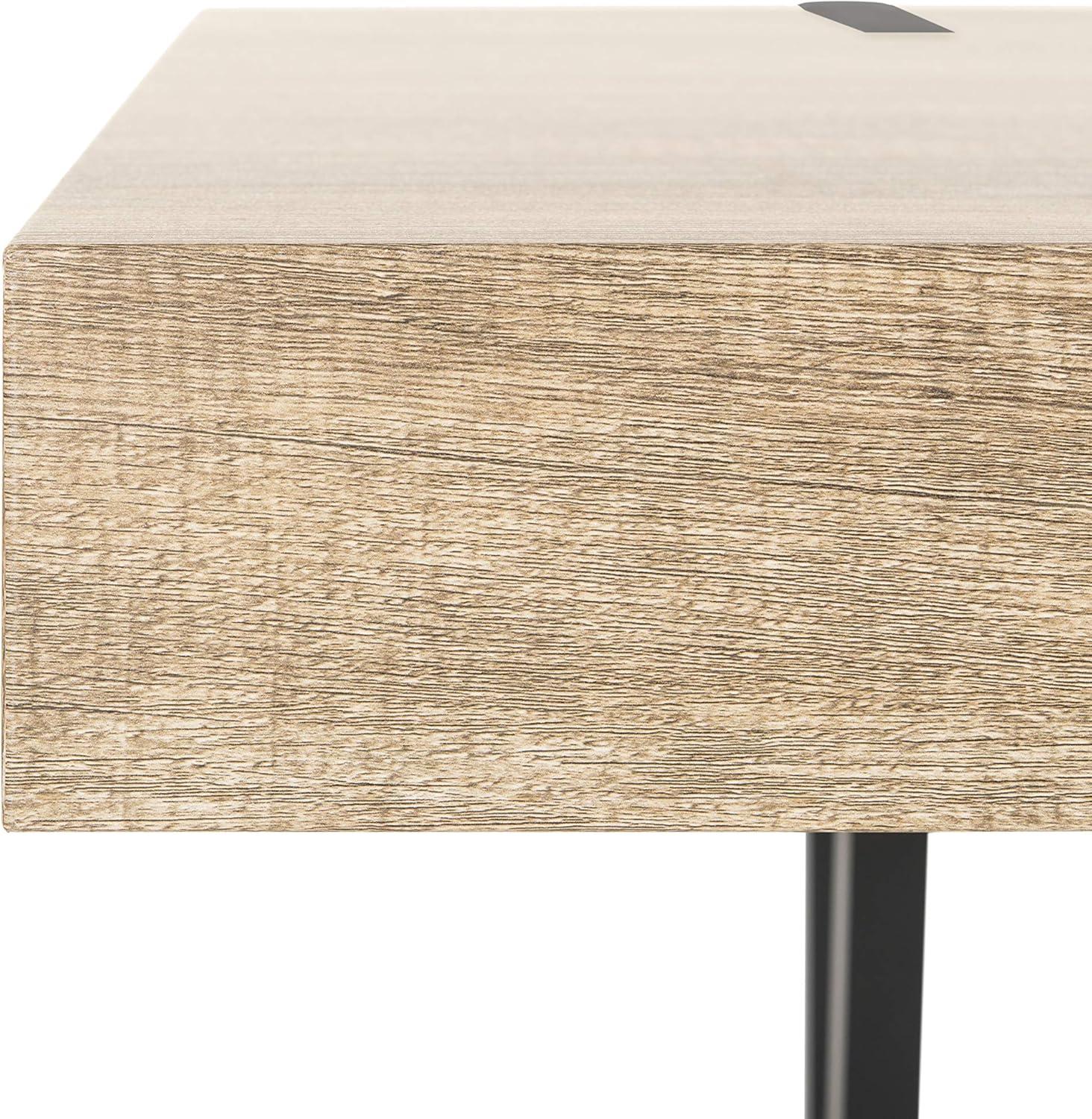 image:imageSafavieh Home Alyssa Rustic Industrial Brown and Black Dining TableMulti Brown