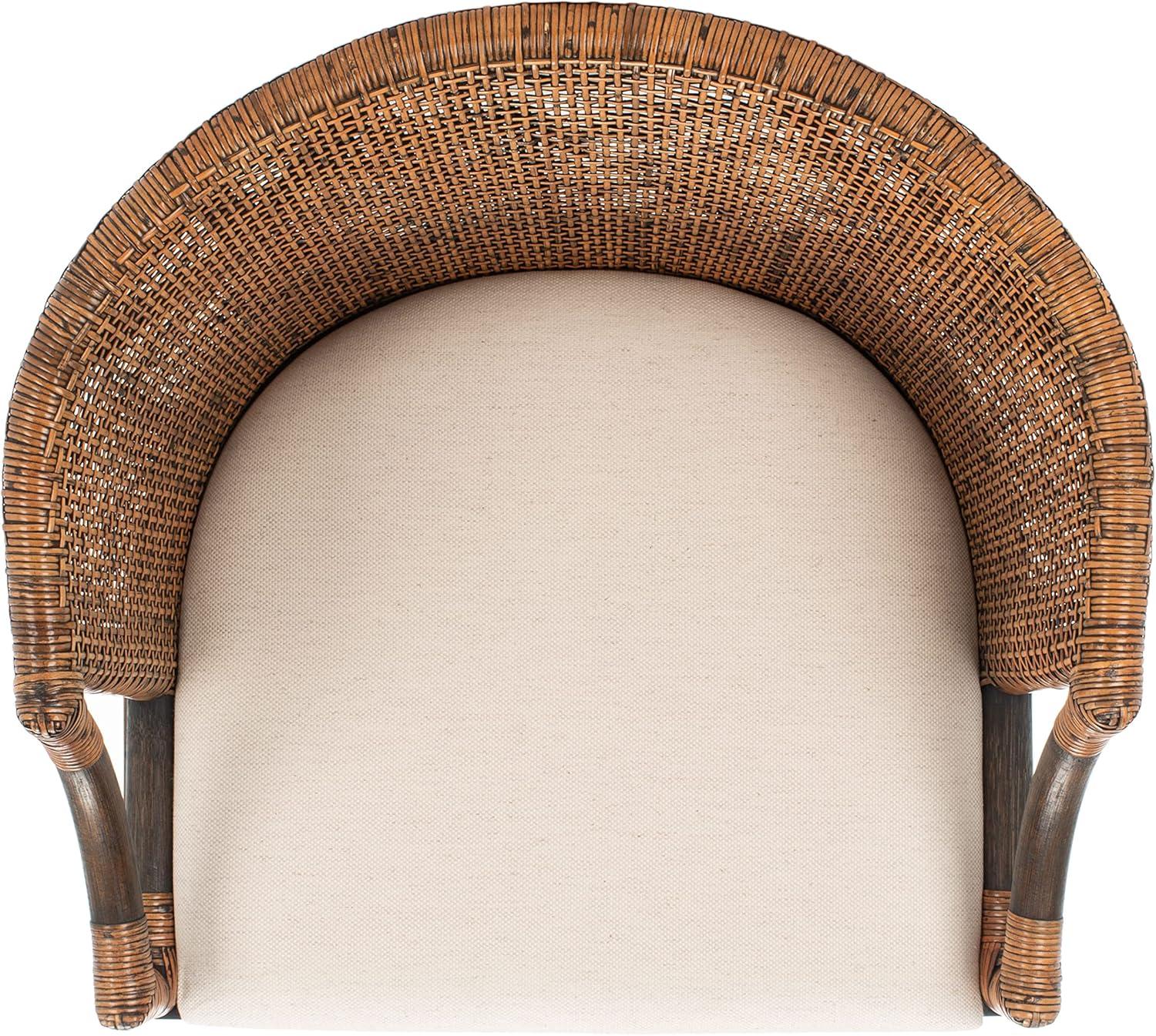 image:imageSafavieh Home Collection Brando Brown 28inch Bar StoolBrownBlack