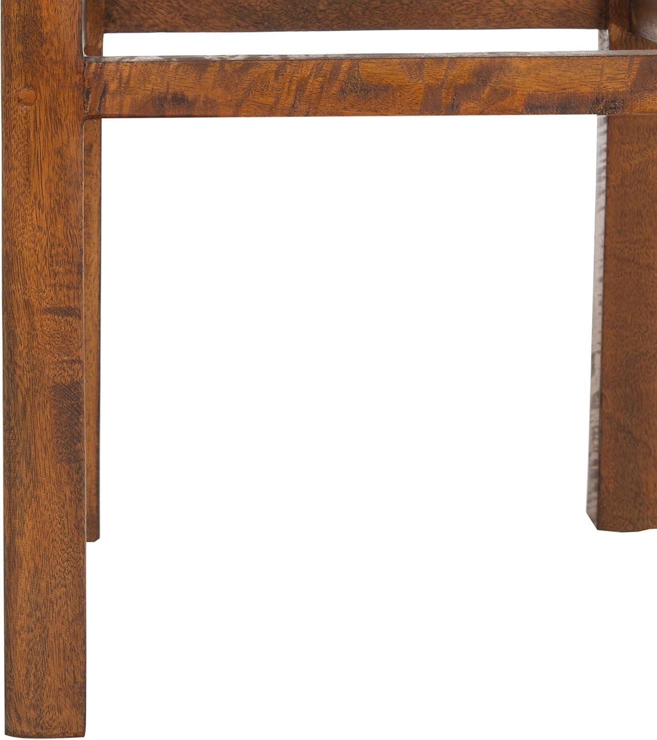 image:imageSafavieh Home Collection Cypress Cappuccino Wicker 30inch Bar StoolCrocus
