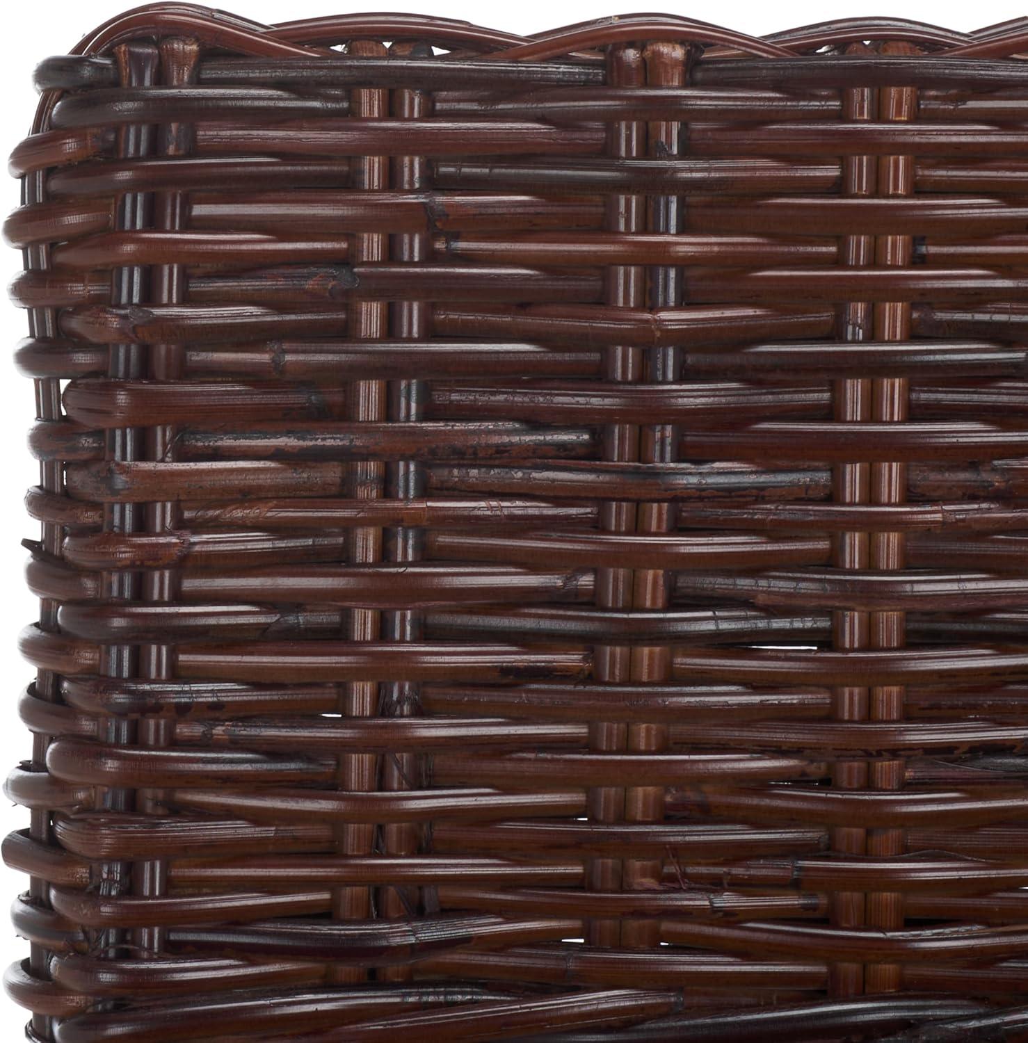 image:imageSafavieh Home Collection Cypress Cappuccino Wicker 30inch Bar StoolCrocus