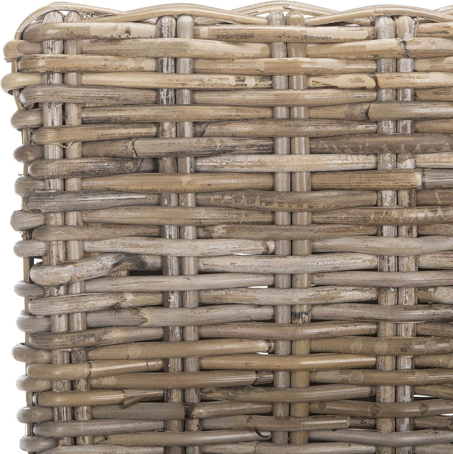 image:imageSafavieh Home Collection Cypress Cappuccino Wicker 30inch Bar Stoolbeige