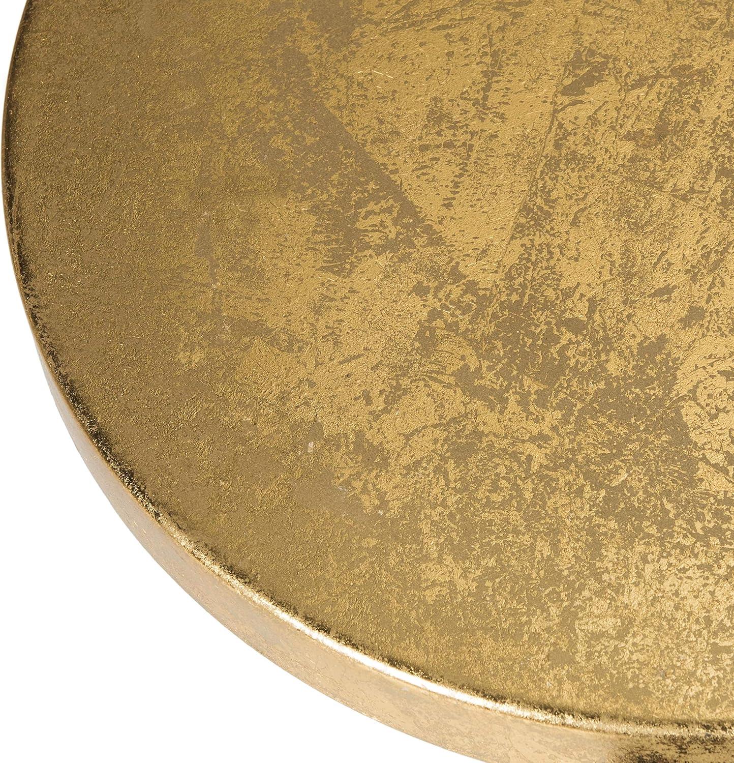 image:imageSafavieh Home Collection Emery Red and Dipped Gold Leaf 24inch Counter StoolWhite Gold