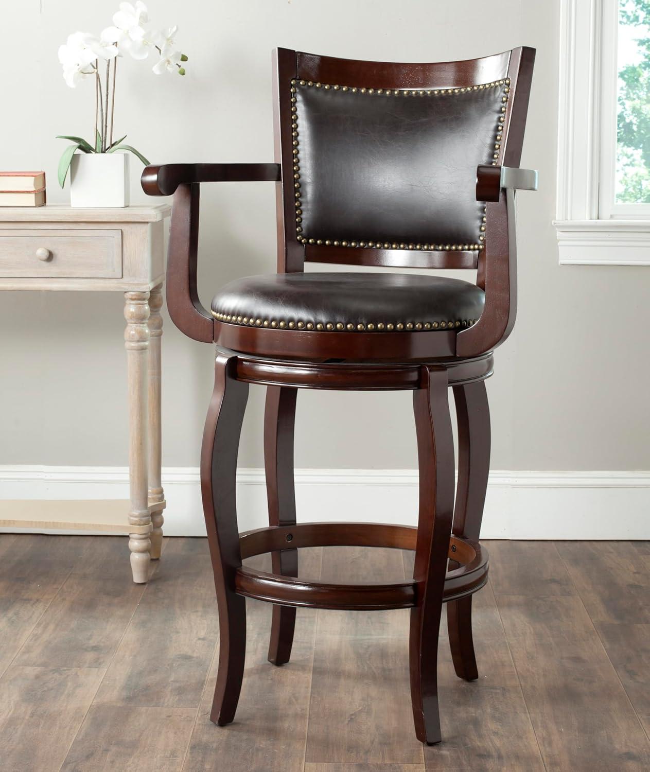image:imageSafavieh Home Collection Gitano Sierra Brown 29inch Bar StoolSierraBrown