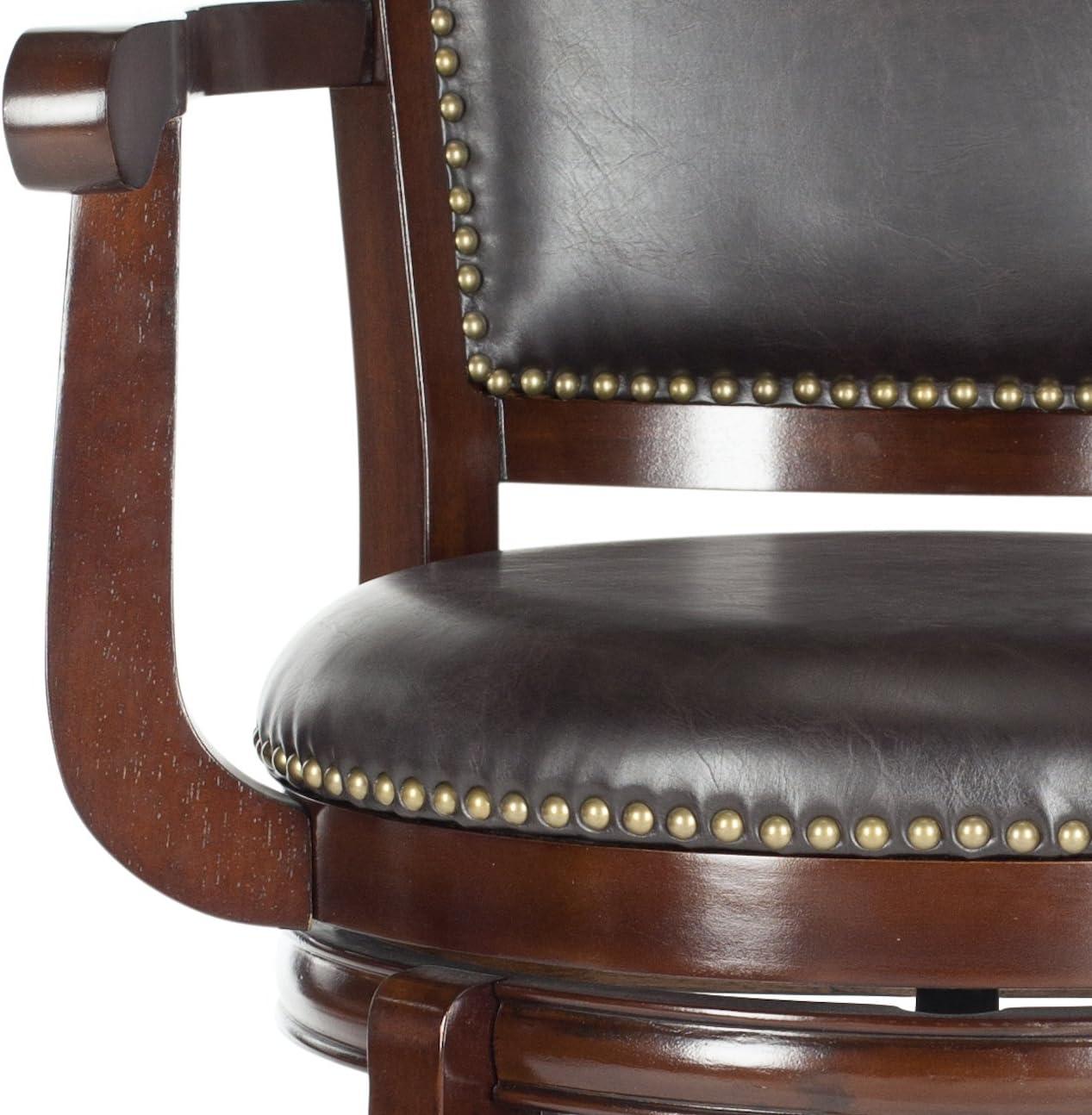 image:imageSafavieh Home Collection Gitano Sierra Brown 29inch Bar StoolSierraBrown