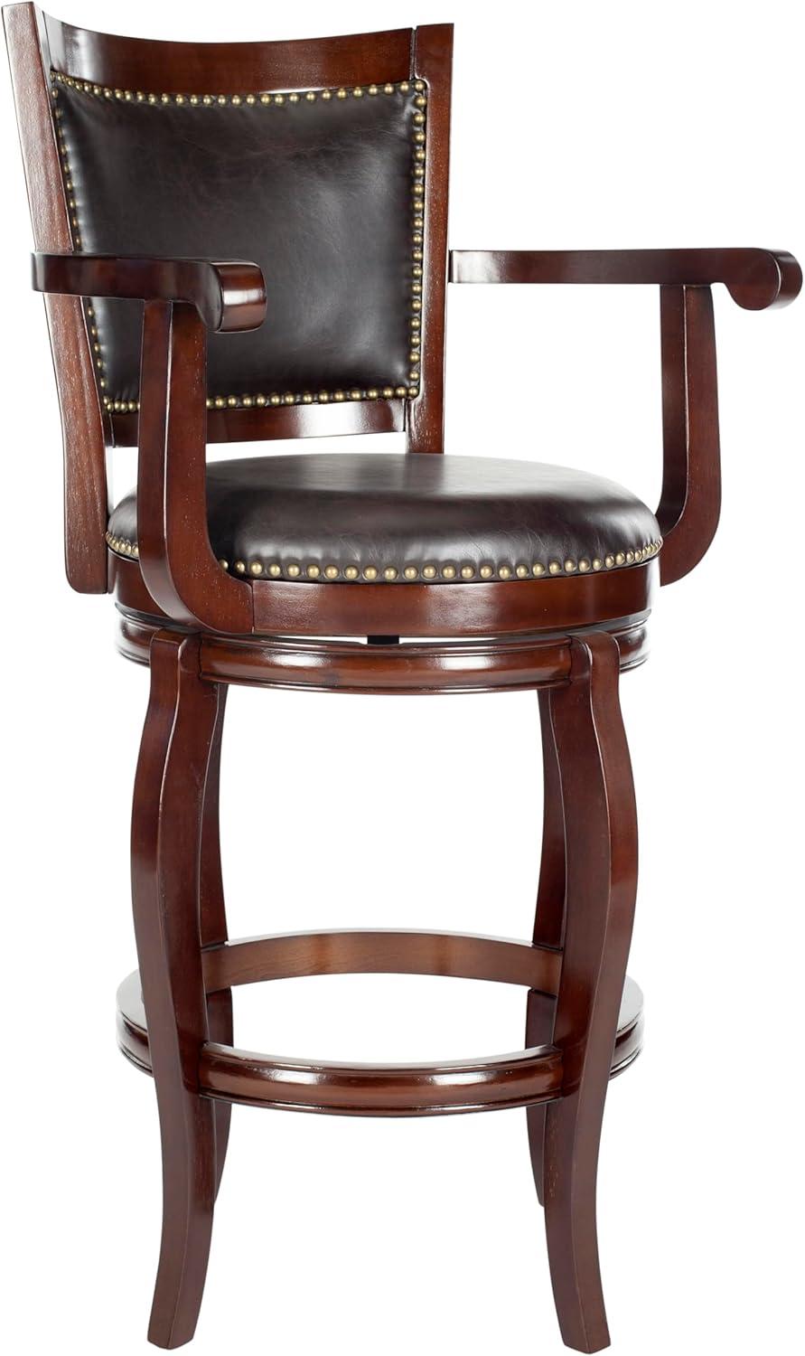 image:imageSafavieh Home Collection Gitano Sierra Brown 29inch Bar StoolSierraBrown
