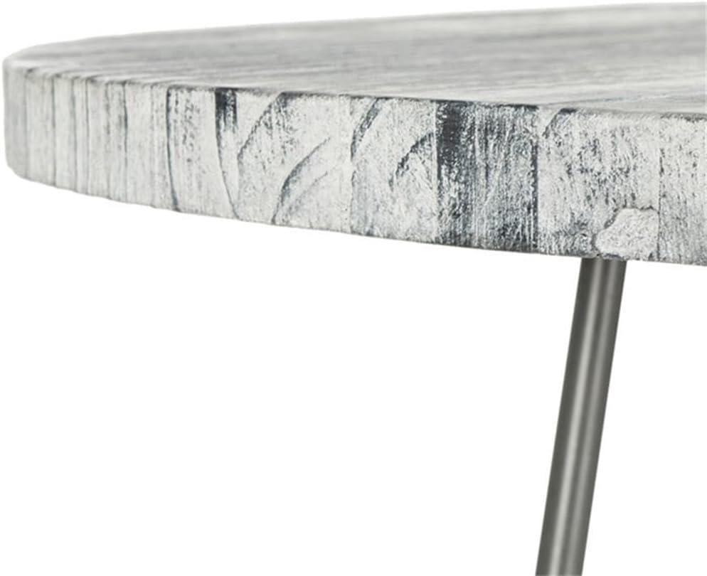 image:imageSafavieh Home Collection Mindy Natural Wood Top Dining TableGrey White Washed