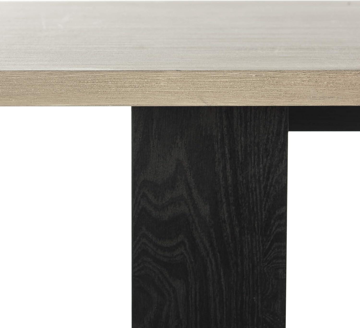 image:imageSafavieh Home Collection Monty Modern Farmhouse Light Grey 30inch Dining Table