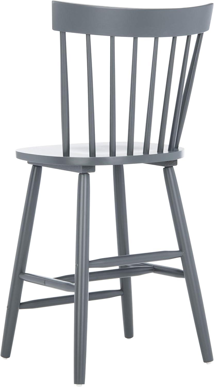 image:imageSafavieh Home Collection Providence Spindle Back White Counter 24inch Stool Set of 2Grey