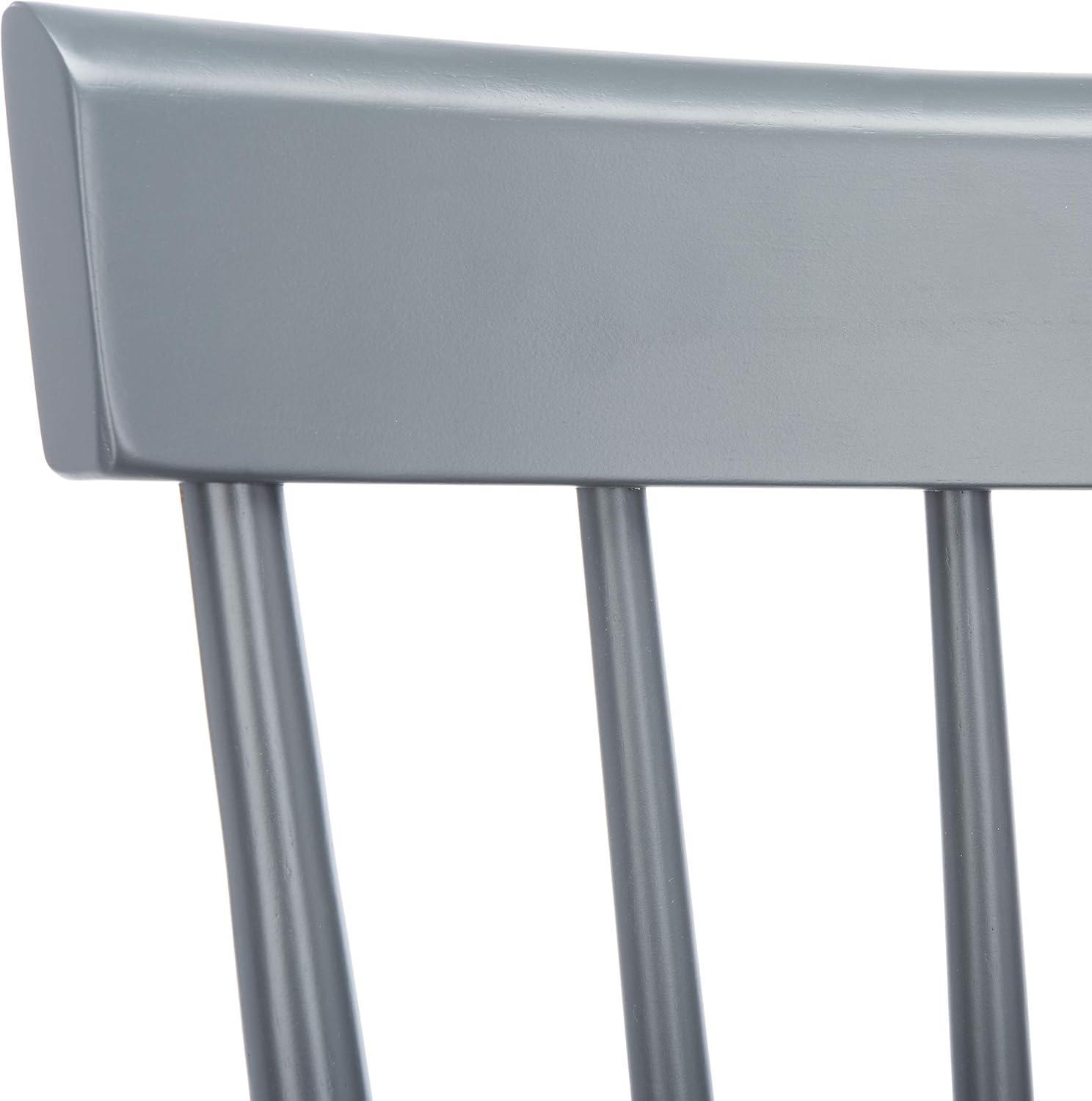 image:imageSafavieh Home Collection Providence Spindle Back White Counter 24inch Stool Set of 2Grey