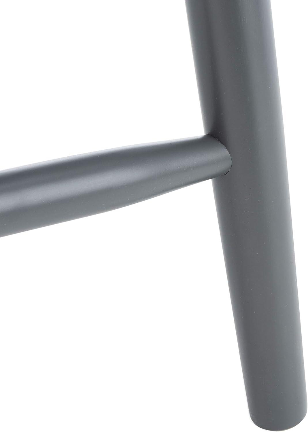 image:imageSafavieh Home Collection Providence Spindle Back White Counter 24inch Stool Set of 2Grey