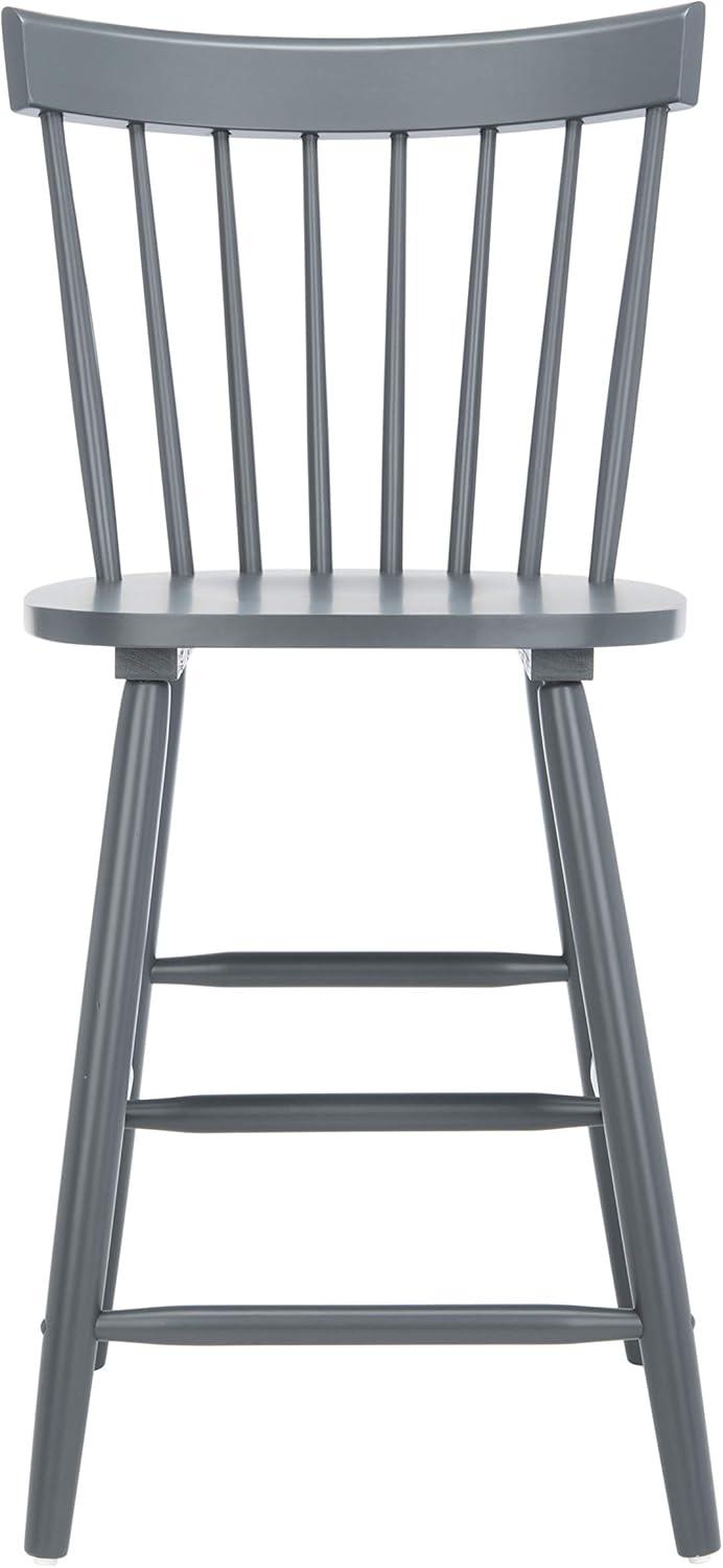 image:imageSafavieh Home Collection Providence Spindle Back White Counter 24inch Stool Set of 2Grey