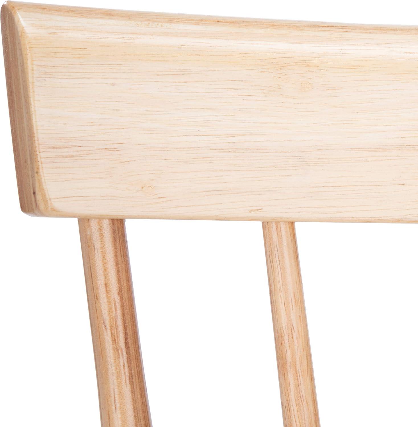 image:imageSafavieh Home Collection Providence Spindle Back White Counter 24inch Stool Set of 2Natural