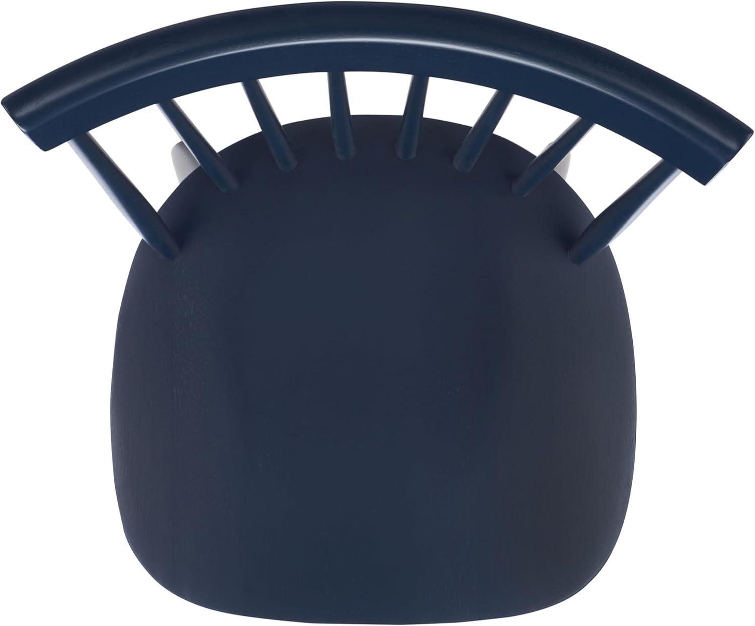 image:imageSafavieh Home Collection Providence Spindle Back White Counter 24inch Stool Set of 2Navy