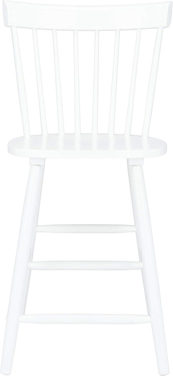 image:imageSafavieh Home Collection Providence Spindle Back White Counter 24inch Stool Set of 2White