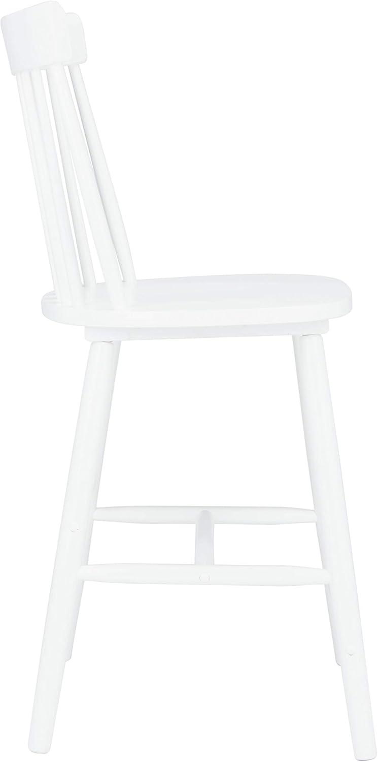 image:imageSafavieh Home Collection Providence Spindle Back White Counter 24inch Stool Set of 2White