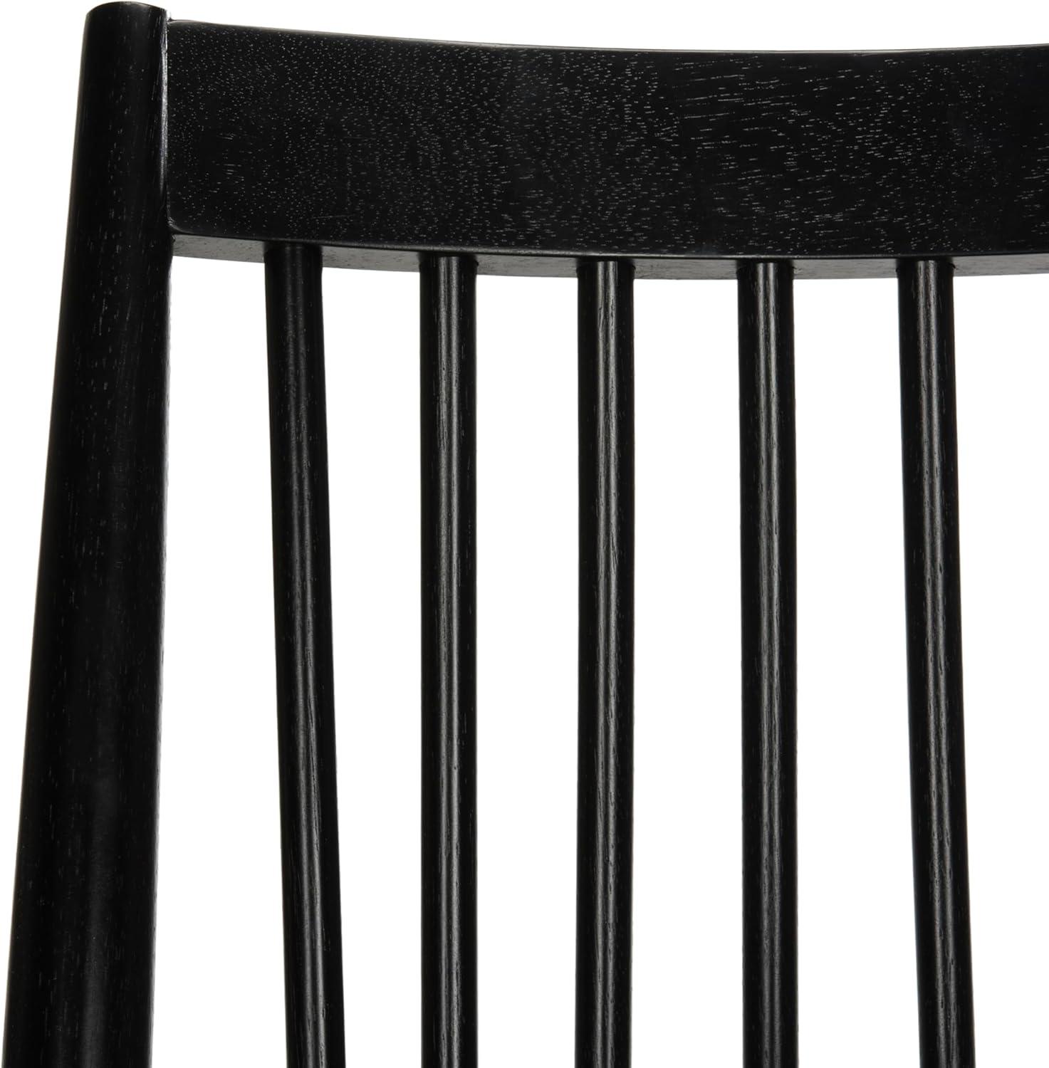 image:imageSafavieh Home Collection Wren Grey 19inch Spindle Dining Chair Set of 2Black