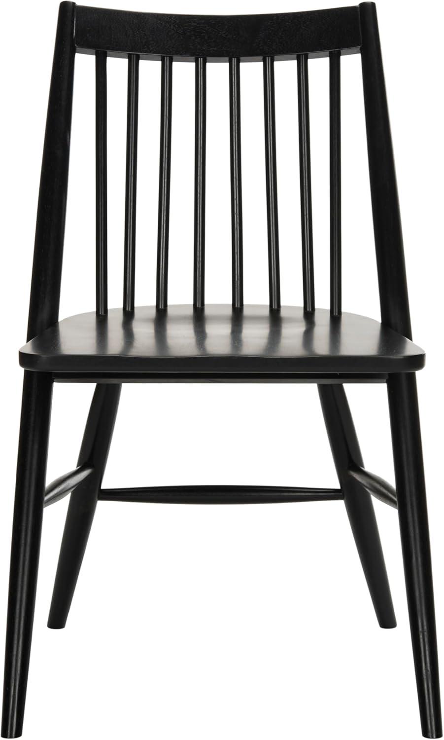 image:imageSafavieh Home Collection Wren Grey 19inch Spindle Dining Chair Set of 2Black