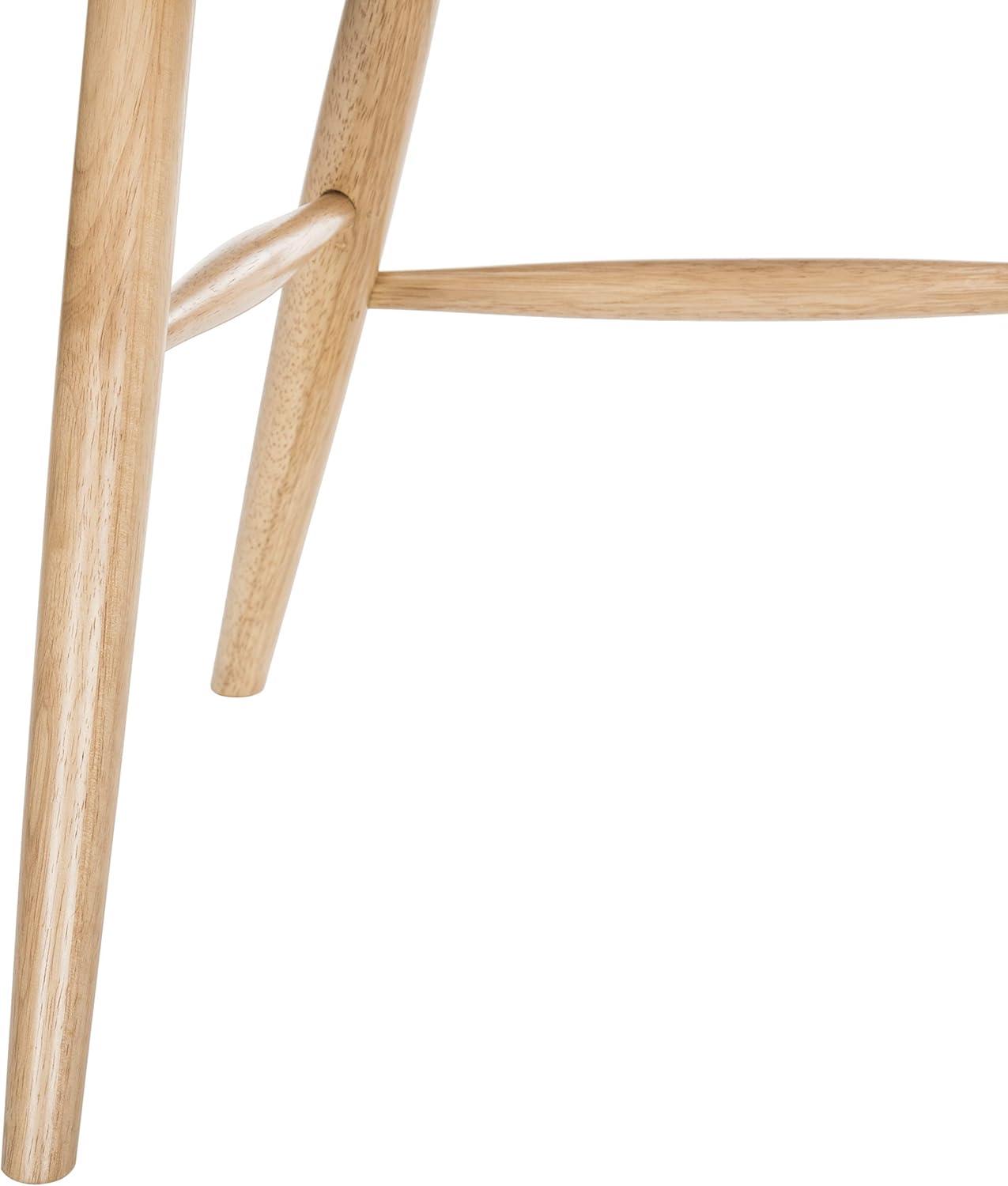 image:imageSafavieh Home Collection Wren Grey 19inch Spindle Dining Chair Set of 2Natural