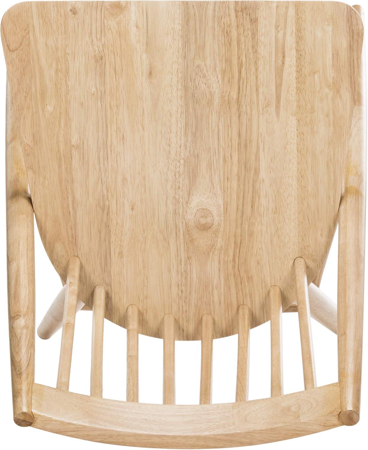 image:imageSafavieh Home Collection Wren Grey 19inch Spindle Dining Chair Set of 2Natural