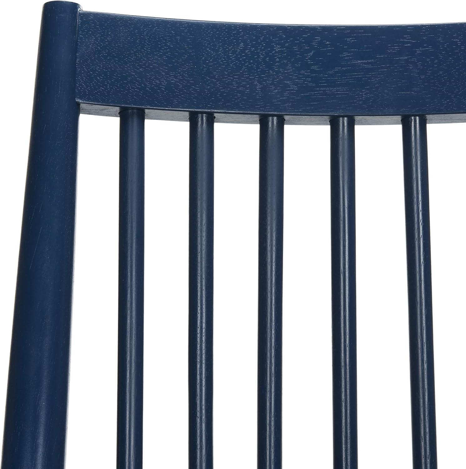 image:imageSafavieh Home Collection Wren Grey 19inch Spindle Dining Chair Set of 2Navy