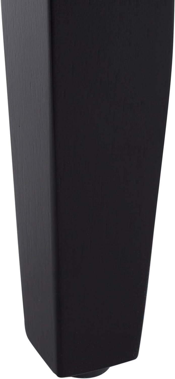 image:imageSafavieh Home Emeric Dark Espresso and Black Oak 3piece Drop Leaf Table Storage Rack Pub SetBrown Black