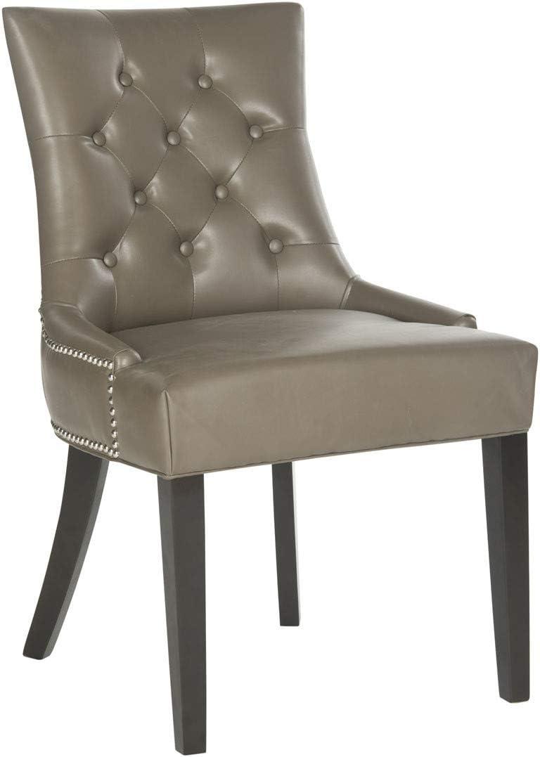 image:imageSafavieh Home Harlow Emerald Green Velvet Tufted Ring Chair Set of 2Black