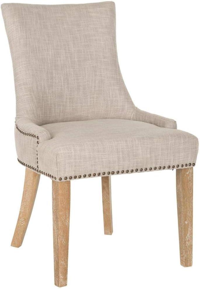image:imageSafavieh Mercer Collection Lester Dining Chairs Zebra Grey Set of 2Birch